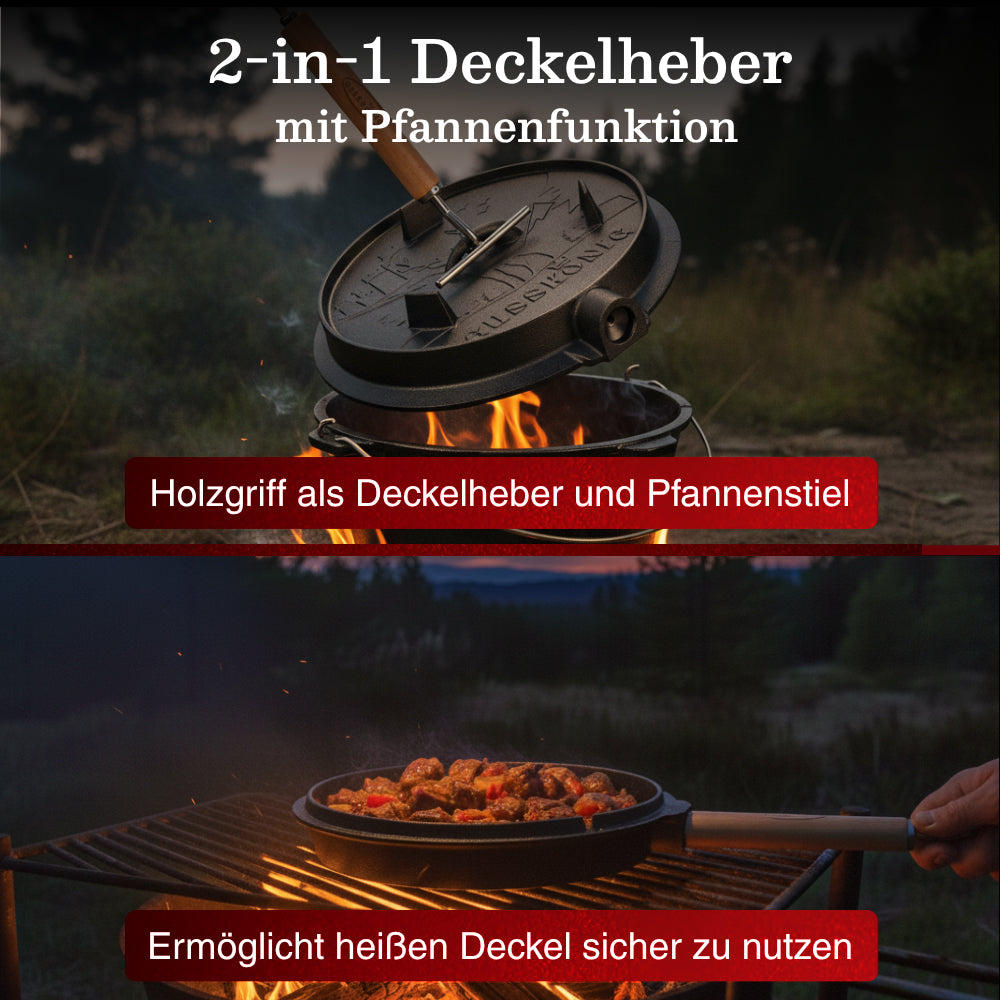 GUSSKÖNIG Dutch OvenMit FüßenGusskönig
