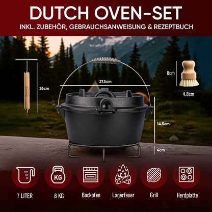 GUSSKÖNIG Dutch OvenOhne FüßenGusskönig