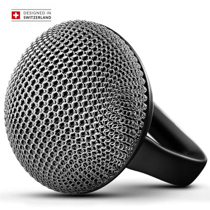 Gusseisen Ringreiniger mit Silikongriff – Patina-schonend