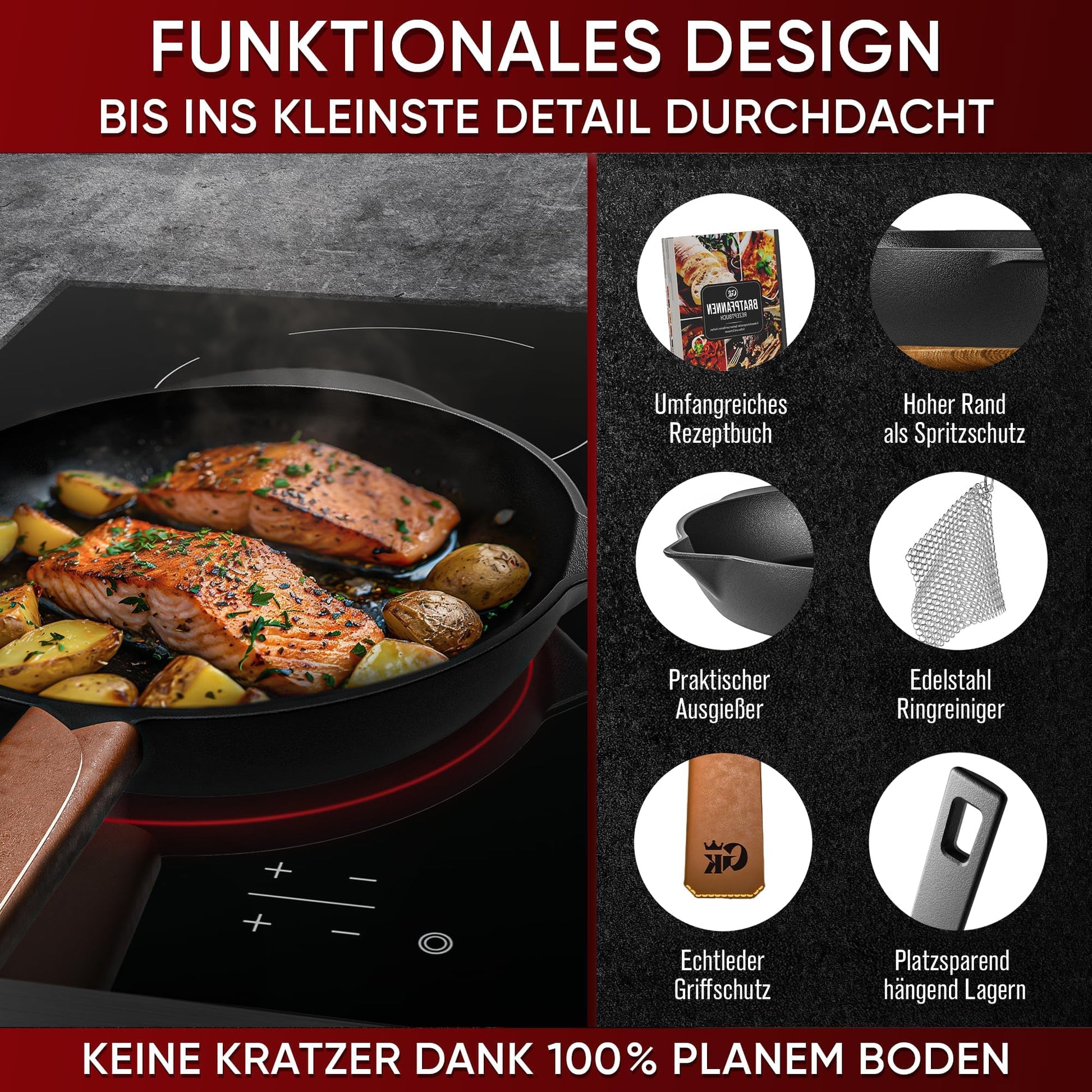 Bratpfanne & GusseisenpfanneBratpfanneGusskönig