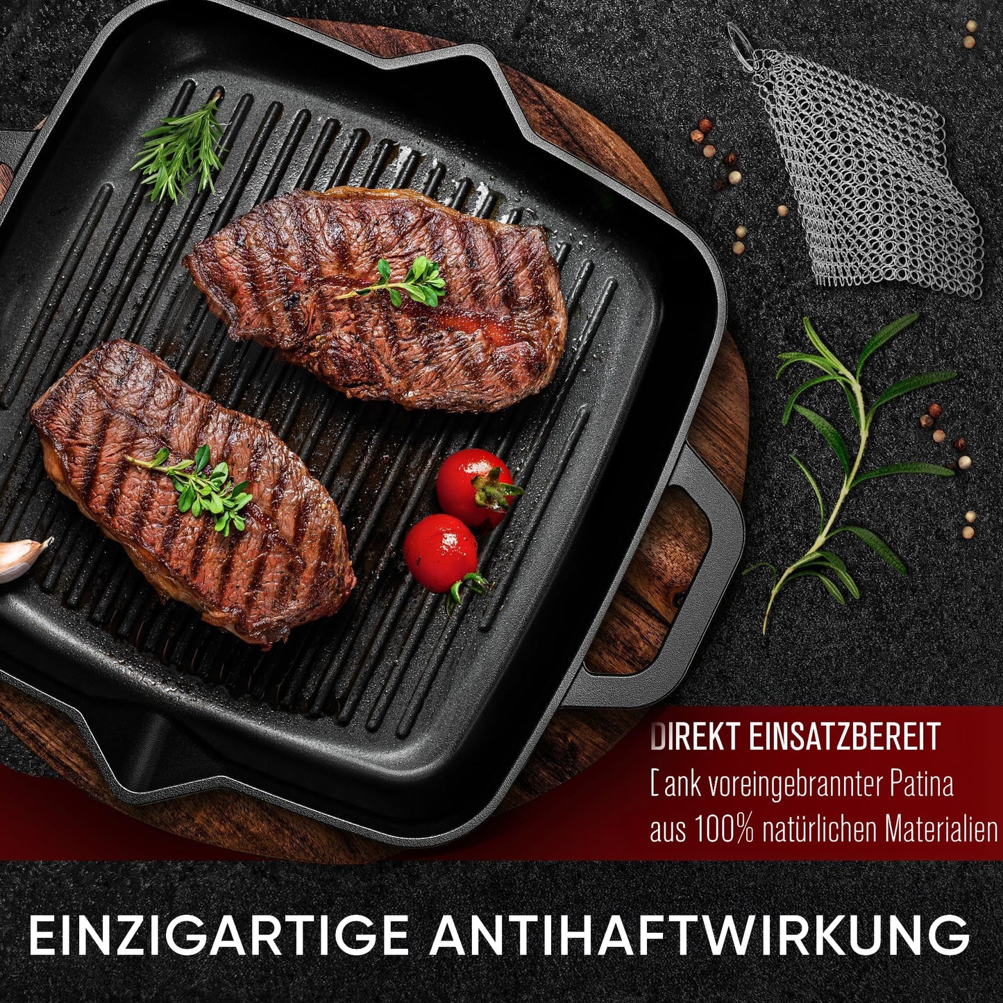 Bratpfanne & GusseisenpfanneGrillpfanneGusskönig