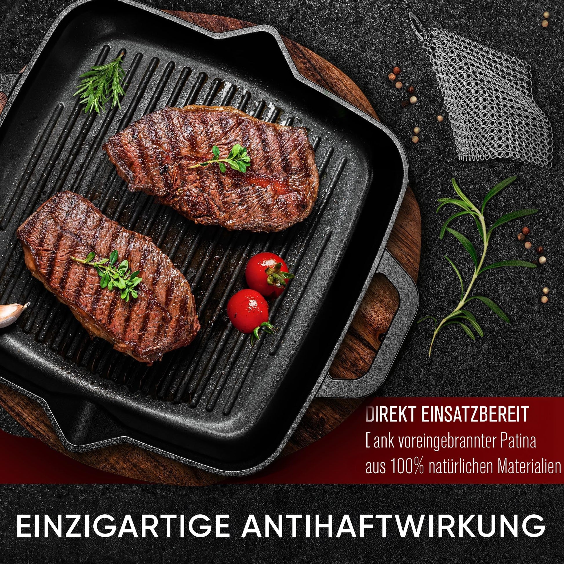 Bratpfanne & GusseisenpfanneGrillpfanneGusskönig