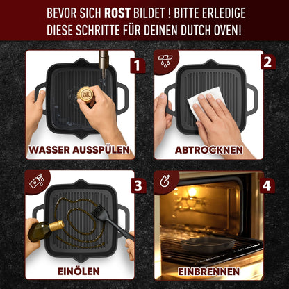 Bratpfanne & GusseisenpfanneGrillpfanneGusskönig