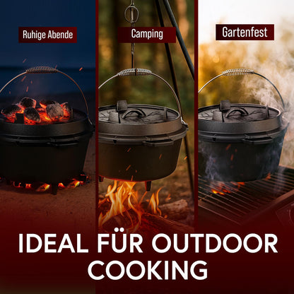 Dutch Oven KlassischMit FüßenGusskönig